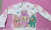 بلوز تک سفید دخترانه لبوبو