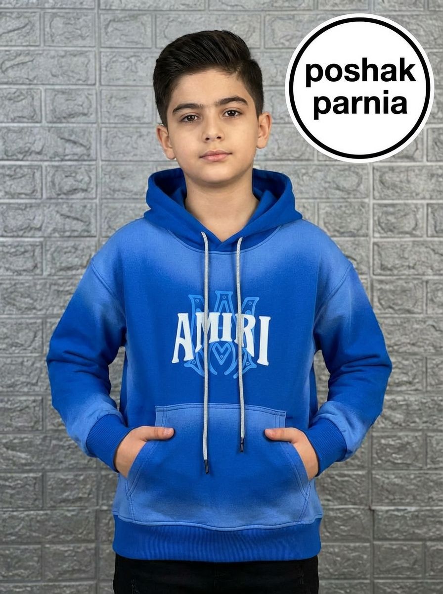 هودی باکسی داخل کروکی مدل AMIRI