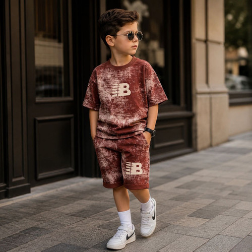 تیشرت شلوارک لش استایل Balenciaga