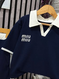 ست پولوشرت و شلوار بچگانه MIU MIU | دورس پنبهای شیک و راحت