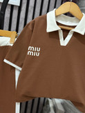 ست پولوشرت و شلوار بچگانه MIU MIU | دورس پنبهای شیک و راحت